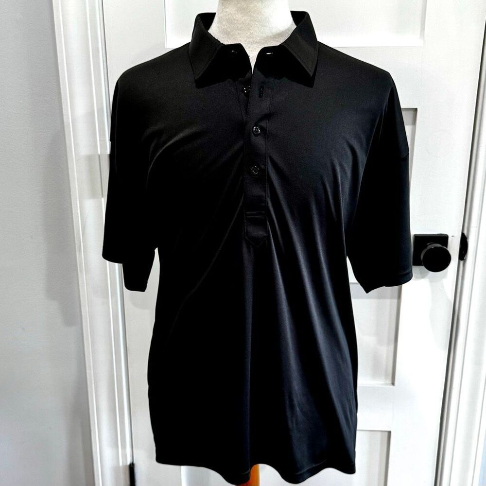 Collars & Co. Black Performance Polo. Size 3X.